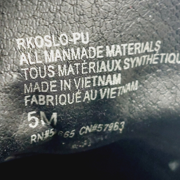 NEW NORDSTROM RACK Oslo Block Heel Pointed Toe Slip On Black Pumps D709 - Picture 11 of 13